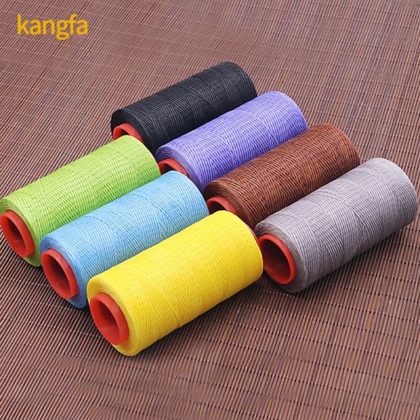 1.0mm Waxed Thread for Hand Stitching Waxed Pattern Leather DIY Crafts Accessories