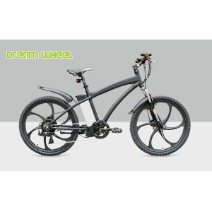 China 25km/H Electric Mountain Bicycle , Magnesium Alloy Electric Mountain Bikes For Men on sale