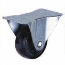 light duty 2" swivel white PP fat caster USA style, 3 inch rigid industry steel casters caster silver