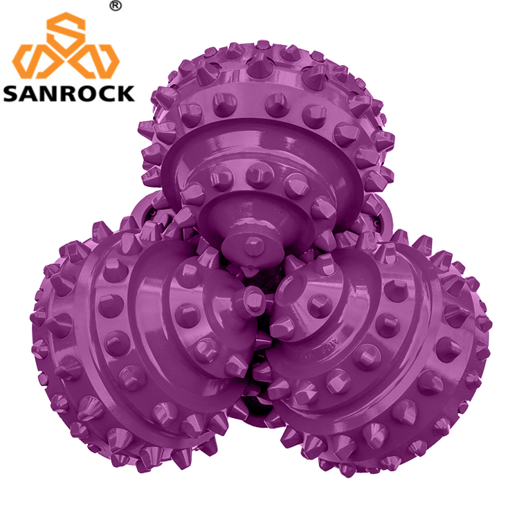 Tricone Drill Bits Wear Resistant Materials Mining Machinery Parts Rock Drilling Bit
