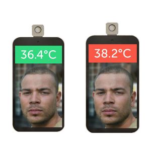 2.5W HD Ai Infrared Thermometer With Face Recognition Dustproof