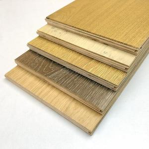 Wholesale Wide Plank Wash Distressed Oak Engineered Wood Flooring 20 Colors Customizable from china suppliers