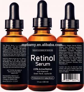 Wholesale Vitamin E Hyaluronic Acid Retinol Organic Face Serum Anti Aging from china suppliers