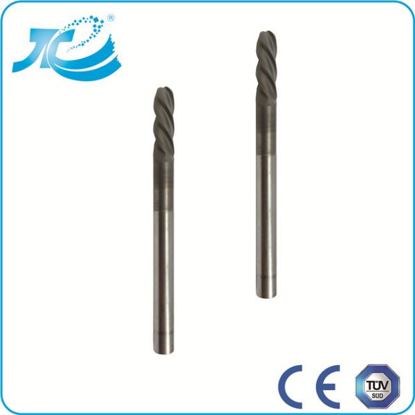 Micro Grain Carbide Material Solid Carbide End Mill with 45 Helix