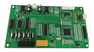 China Top/Bottom SMT PCB Assembly with 1OZ Copper Green/Red Color 4mil Spacing on sale