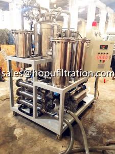 China edible oil filtering device,vegetable oil purifier,cooking oil recovery for noodle,stainless steel cooking oil decolor on sale