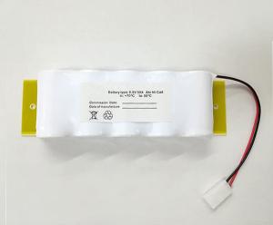 Side By Side 6.0 V Battery Pack D4000mAh Ni Cd With Backplane