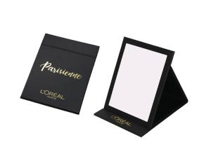 China Portable Foldable Travel Makeup Mirror OEM Service Adjustable Angle on sale