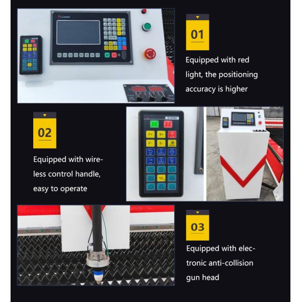 Flame Metal Sheet CNC Plasma Cutting Machine High Speed