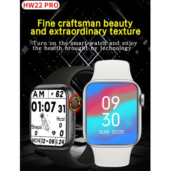 Silica Gel 1.75 Inch Touch Screen Smartwatch 170mAh Rechargeable