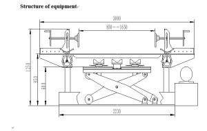 manual transformer coil winding machine for Three Dimensional Rolled Iron Core