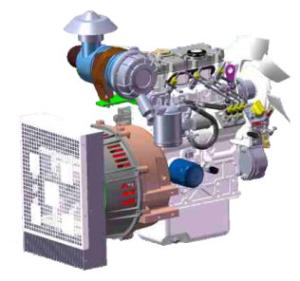 Wholesale Designed to work at 48V DC system with battery Perkins DC Generator Sets from china suppliers