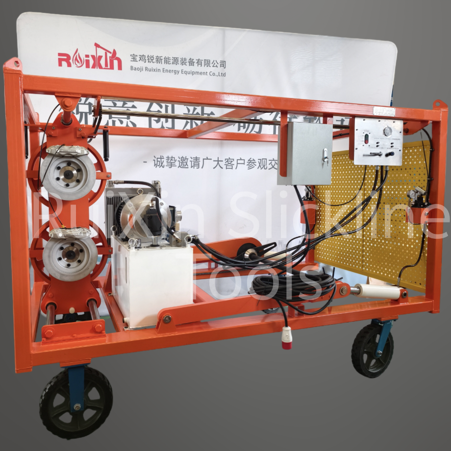 Wireline Slickline Universal Hydraulic Spooler Control Equipment
