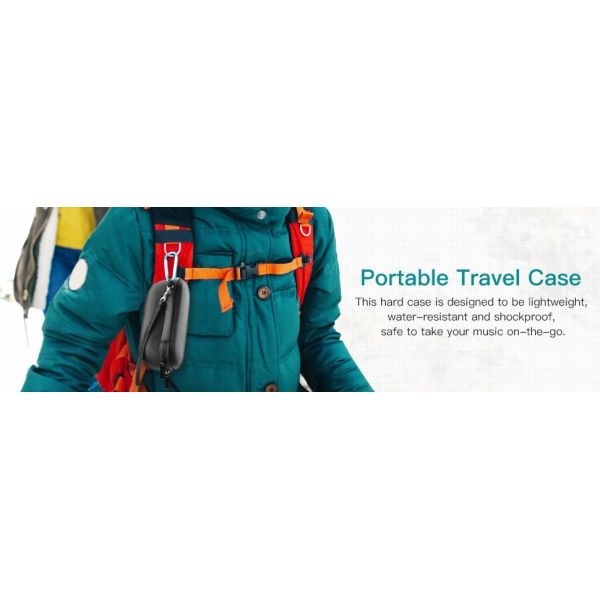 Brilliant Hard EVA Travel Case , Protective Storage Bag for Speaker