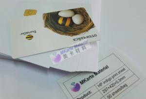 China A4 A3 Size 0.15-0.4mm White Color PVC Card Printing Sheet For Smart Card Printable on sale