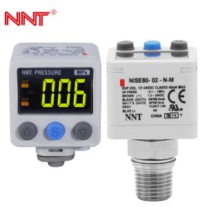 China -100kpa~2mpa Pneumatic Pressure Sensor Switch 80A NPN PNP Display on sale