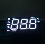 Blue Color Custom LED Display , Triple Digit 7 Segment LED Display For
