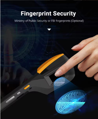 NFC 5.5 Inch Handheld Pos Machine With Android 13 And Customized Logo