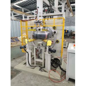 Wholesale Precision Carton Stretch Wrapping Machine , Adjustable Arm Coil Packing Machine from china suppliers