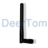 Buy cheap 2400-2500MHz 2.4GHz WIFI Rubber Duck Antenna 3dBi SMA Connector 110mm from wholesalers