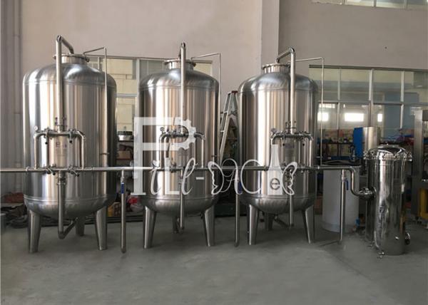 Quality Mineral / Pure Drinking Water Silica / Quartz Sand / Active Carbon Filtration Equipment / Plant / Machine / System for sale