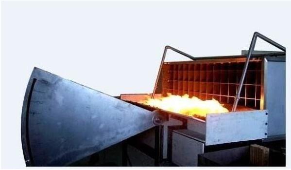 Building Materials Flammability Tester Solar Cell Flammability Testing Equipment