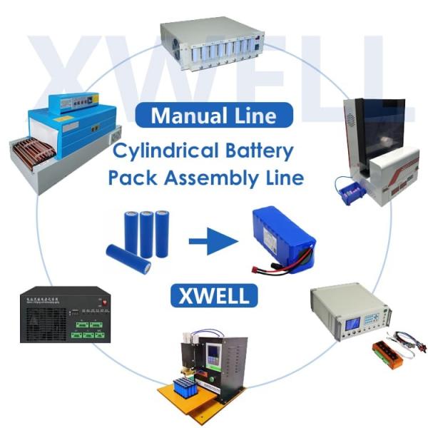 Quality Manual Battery Pack Production Machine Assembly Line For School Laboratory for sale