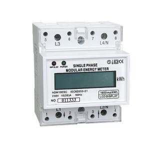 Wholesale Multi Function CT Three Phase KWH Meter , Multi Tariff 1P Smart KWH Meter from china suppliers