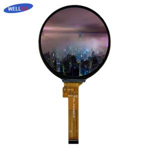 Wholesale WellDa OEM Round LCD Touch Screen with 2 White LED backlights from china suppliers