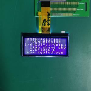 Wholesale Monochrome LCD Display 240x128 DFSTN Transmissive Character LCD Module Screen from china suppliers