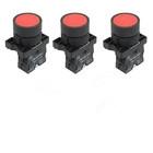 China IP65 50*50mm Round Pilot Indicator Light DC12V Industrial Led Indicator Lights on sale