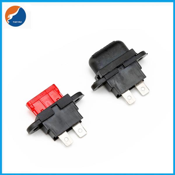 Quality SL-703C UL94V2 125C Auto Blade Fuse Holder 35A Tin Plated Brass Contact for sale