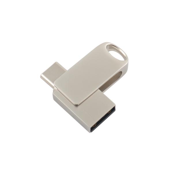 Quality Windows Compatible Metal USB Type C Flash Drive with Rapid Data Transfer and Full Memory for sale