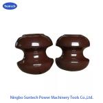 400V 9KN Low Voltage Transmission Line Insulator Bobbin Porcelain