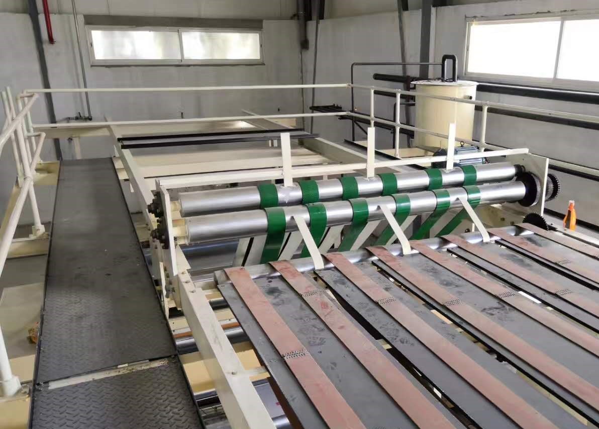 Dpack corrugated Color RAL 1013 Conveyor Bridge For Corrugated Cardboard Production Line