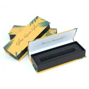 China Customized Cardboard Magnetic Lip Gloss Lipstick Packaging Box on sale