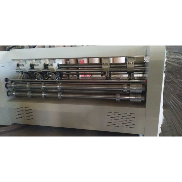 Electric adjustment Thin Blade Slitter Scorer Machine With Auto Feeder