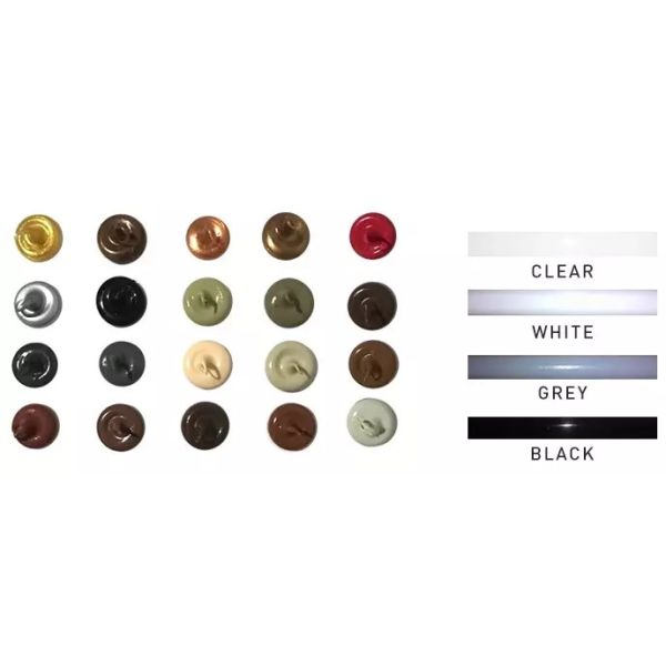 Transparent Window Acetoxy Silicone Sealant 300ml Clear Silicone Adhesive For Glass