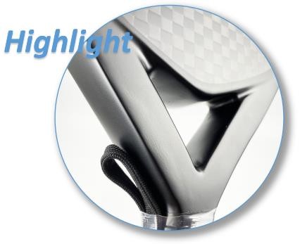 Eva 13 Paddle Tennis Racquets 12k Customized Logo Carbon Fiber Padel Racket