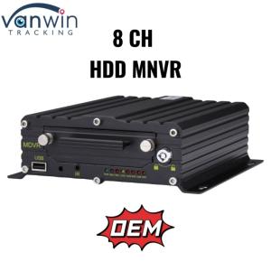8-channel Hard Disk Mobile Network Video Recorder Professional Vehicle Monitoring System For Truck Bus Fleet