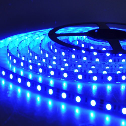 Blue 5050 24V LED strip flexible light 60 leds/m,5m/lot Roll 300SMD IP65 Waterproof 12V high lumen JALN7