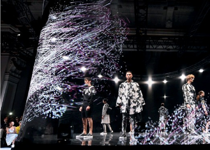 360 Degree Holographic Projector Screen Holo Gauze For 3D Hologram Show