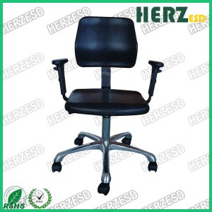China 360 Degree Adjustable Swivel ESD Anti Static PU Foam Chair With Lifting Armrest on sale