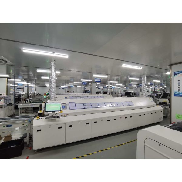 8 Hot Air Bottom SMT Reflow Oven PC Control 400mm Mesh Width For PCB Assembly