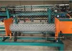 Low Noise Chain Link Fence Weaving Machine High Working Efficiency Large