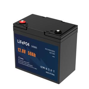 Wholesale OEM 12V LiFePo4 Battery Rechargeable Lithium Ion 640wh 50ah Batteries from china suppliers