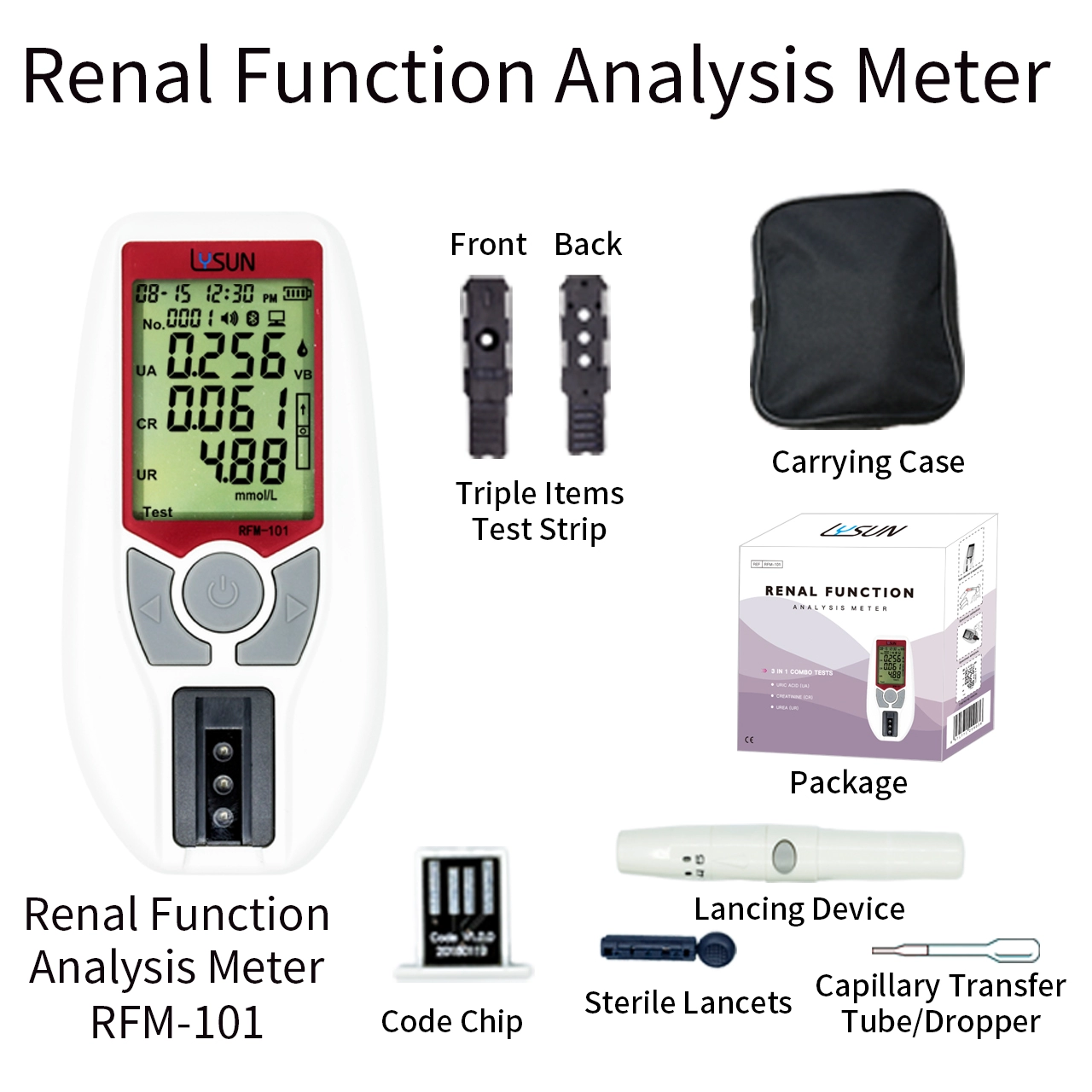 Economic Renal Function Analysis Meter