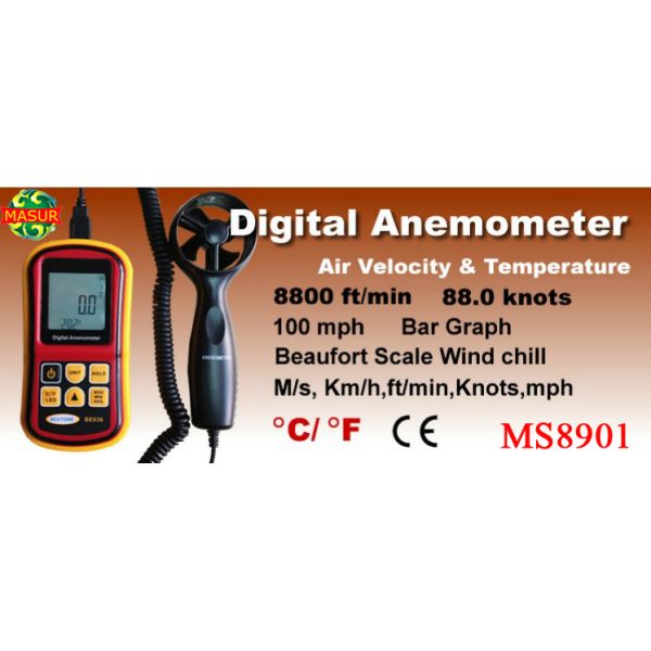 Wind Speed Meter MS8901