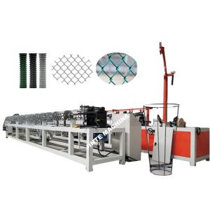 China Electro Galvanized 5.5kw Chain Link Making Machine on sale