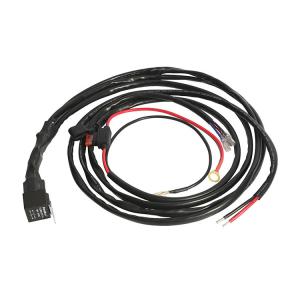 China 24V Electronic Components Custom Cable Assemblies With Foglight Lamp on sale